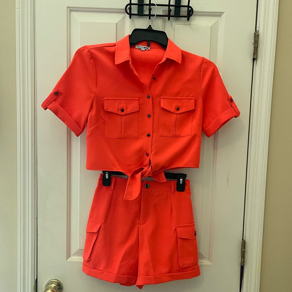 Summer time Short set